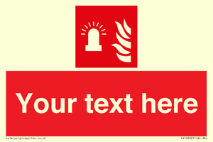 Custom Fire: Fire alarm flashing light